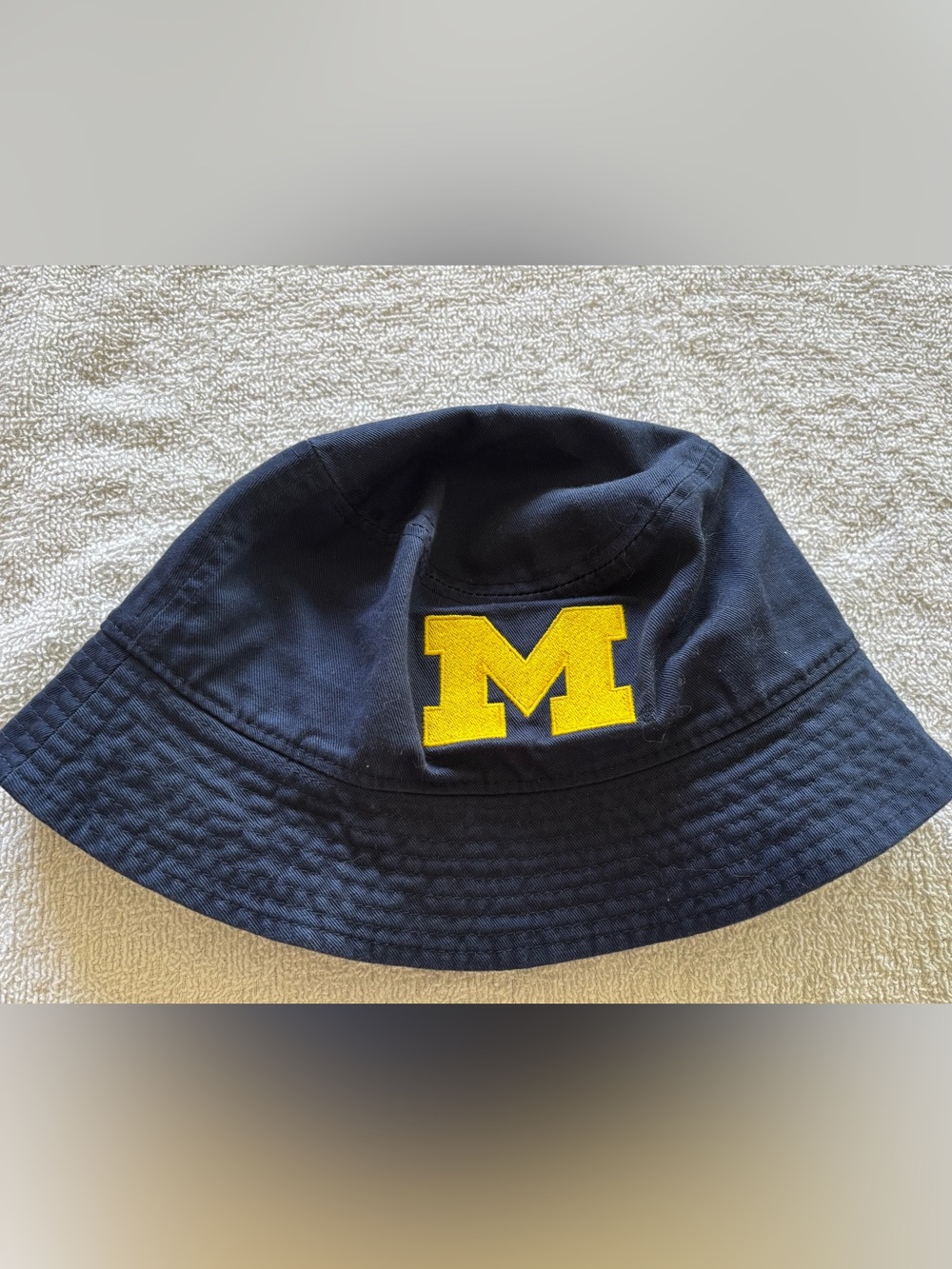 Nike Michigan Wolverines Bucket Hat Black S/M